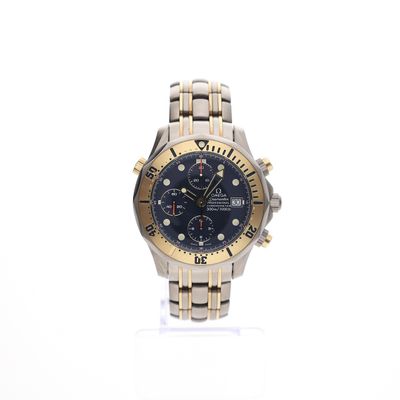 Omega Seamaster Chronograph 300m 2297.80.00; Yellow gold/titanium men's watch Image 1 of Omega Seamaster Chronograph 300m 2297.80.00; Yellow gold/titanium men's watch