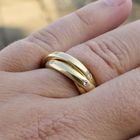 Image 15 of 18-karat gold trinity ring with 0.225 ct. diamond | Cartier