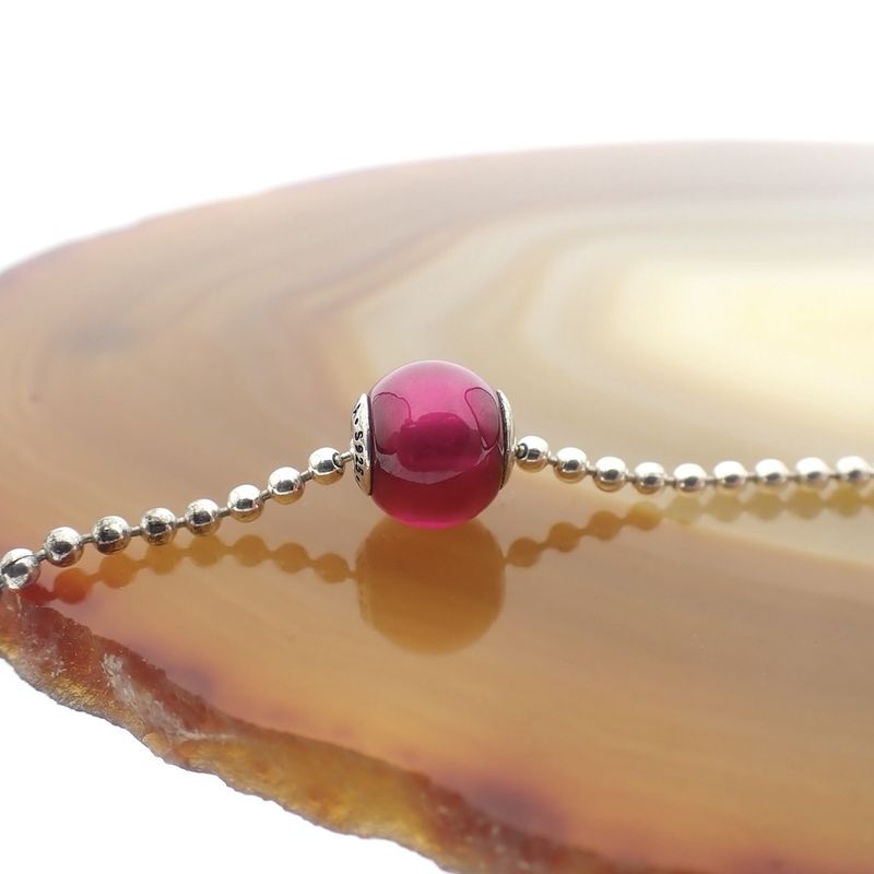 Image 2 of Pandora Essence charm; Silver; Passion