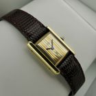 Image 13 of Cartier Tank Vermeil 'Trinity' 221804; Vintage mechanisch dames horloge