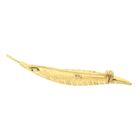 Image 4 of Gold feather brooch
