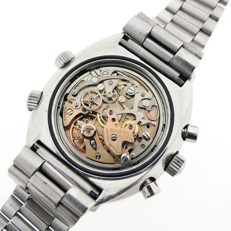 Image 11 of Omega Flightmaster 145.036; Vintage chronograph pilot watch