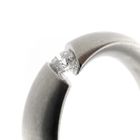 Image 5 of Niessing white gold Narcissus ring set with diamond
