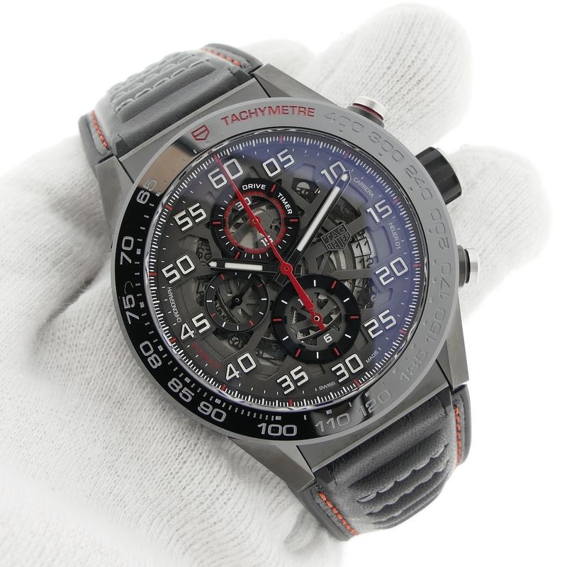 Image 5 of TAG Heuer Carrera Skeleton CAR2A1H.FT6101; Chronograph men's watch