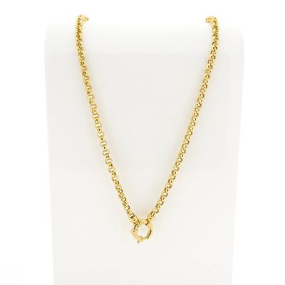 Image 1 of Gold jasseron link chain