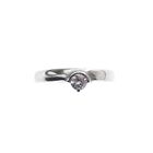 Image 3 of Silver ladies ring with zirconia