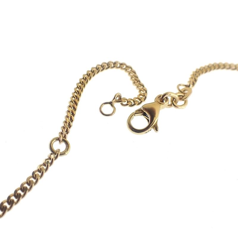 Image 4 of Gold gourmet link necklace | 38.5 - 43.5 cm