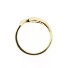 Image 5 of Gold Ring with Diamond; 0.12 ct.
