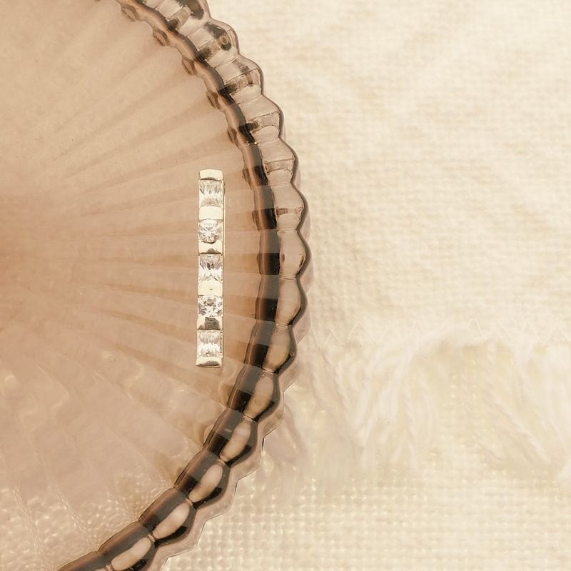 Image 8 of Silver pendant with zirconia