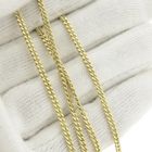 Image 6 of Gold gourmet link chain | 50.5 cm