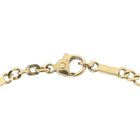 Image 3 of Gold closed Figaro link bracelet