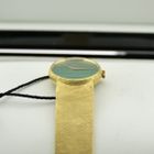 Image 21 of Chopard Genève Cocktail Watch 4010 1; Vintage 18k. gouden horloge met malachiet wijzerplaat