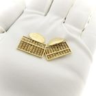 Image 13 of Gold cufflinks as an abacus.