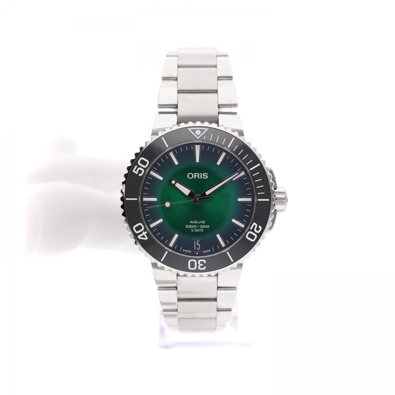 Afbeelding 13 van Oris Aquis Date '5-Days' Cal. 400; Automatisch Heren Horloge