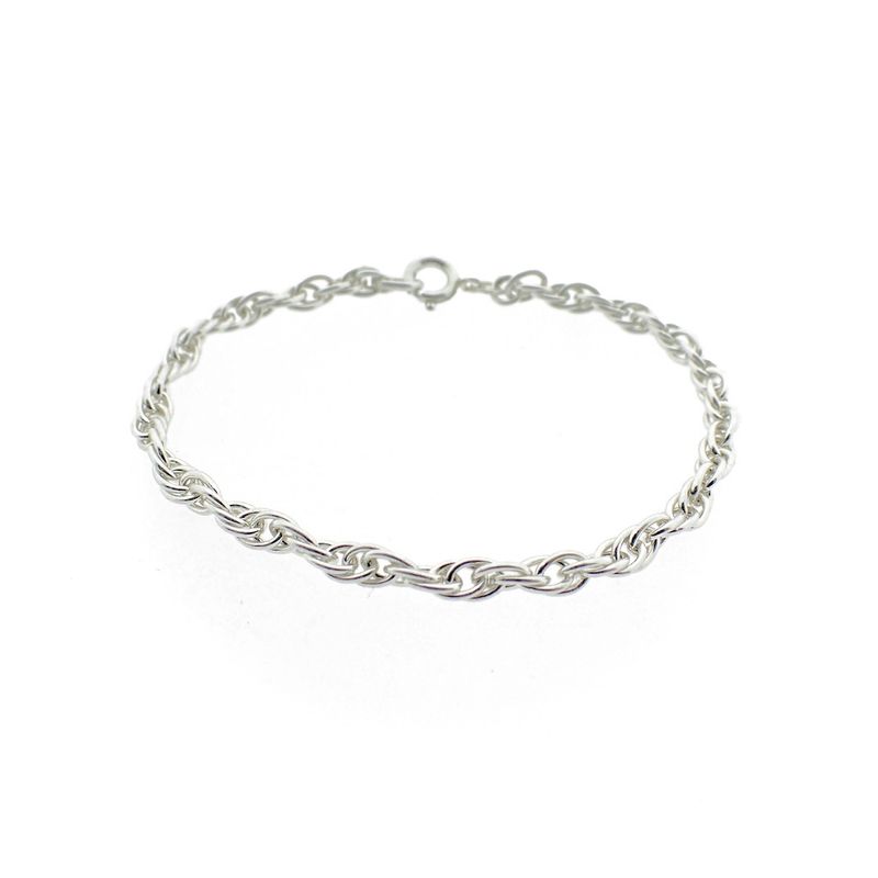 Image 5 of Silver Singapore link bracelet | 18 cm