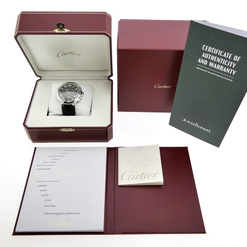 Image 4 of Cartier Ballon Bleu Chronograph 3109; Automatic men's watch