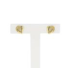Image 1 of Gold heart stud earrings