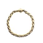 Image 1 of 18-karat fantasy link bracelet | 19 cm