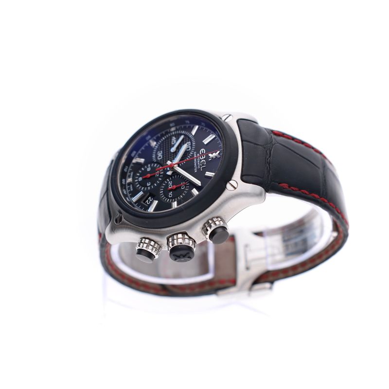 Image 6 of Ebel 1911 BTR Chronograph E9137L73; Automatic Watch