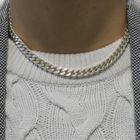 Image 1 of Silver robust gourmet link chain