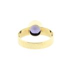 Image 4 of Gold ring set with a synthetic gemstone