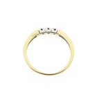 Image 5 of Gold ring with diamond | 0.09 ct.