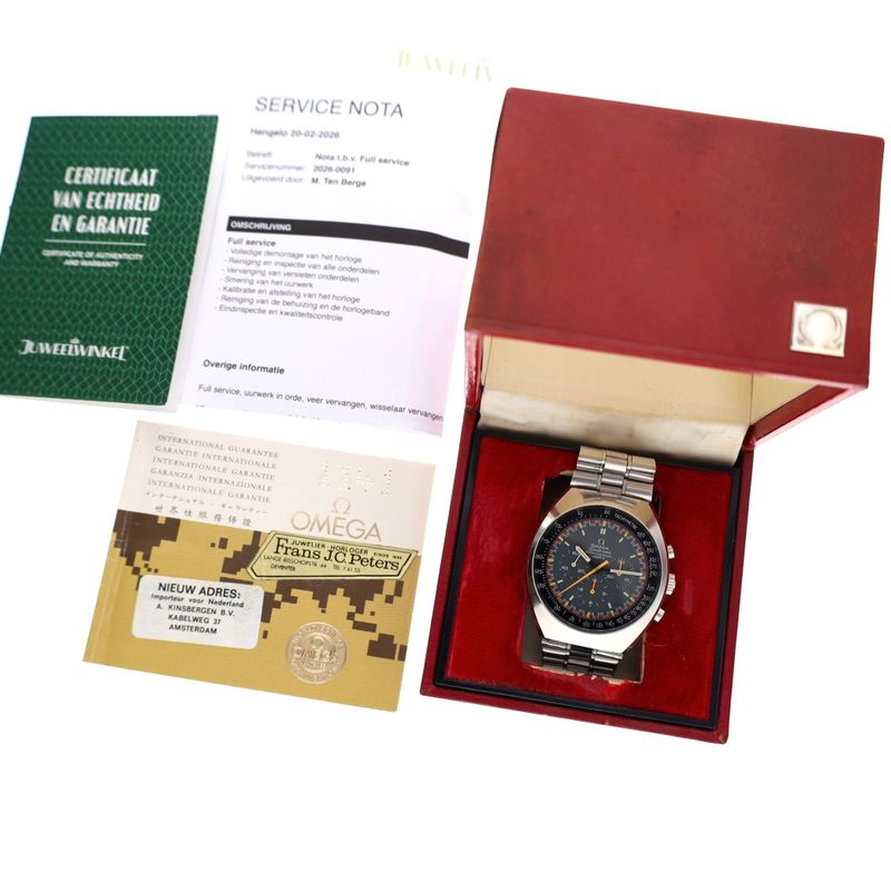 Image 2 of Omega Speedmaster Mark II Racing 145.014; Vintage Men's Watch (Full-Set)