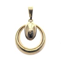 Gold vintage pendant