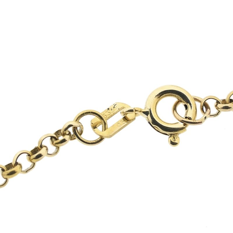 Image 4 of 8-karat Jasseron link bracelet | 19 cm