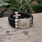 Image 2 of Silver Buddha to Buddha bracelet | 21 cm