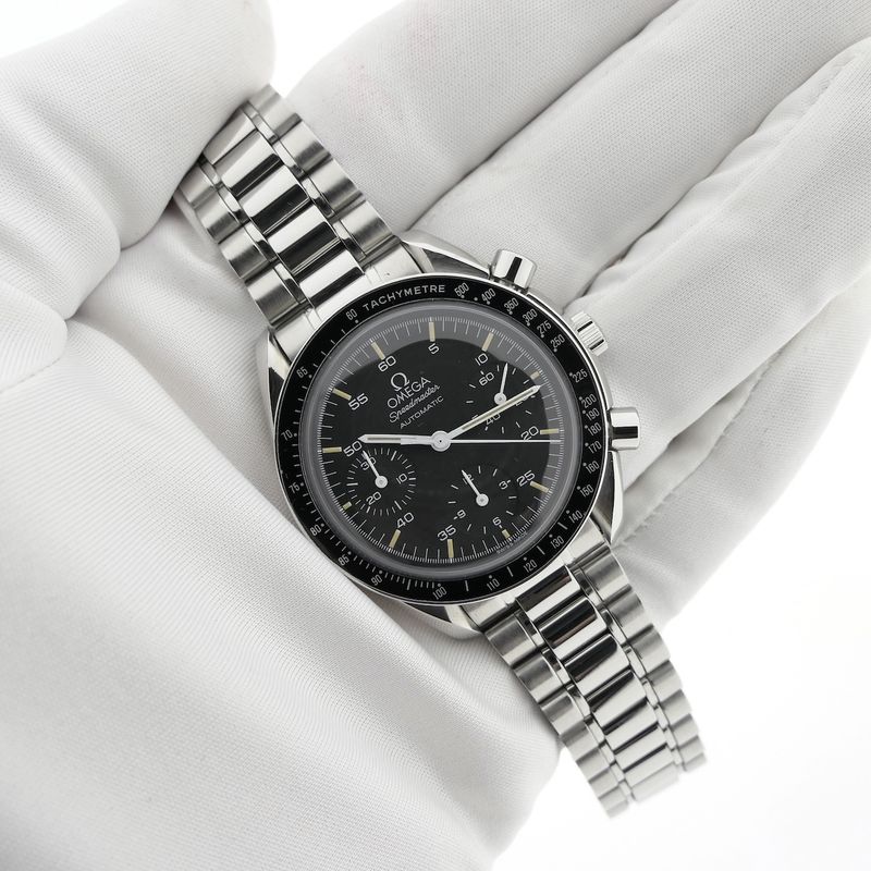 Image 10 of Omega Speedmaster Reduced 3510.50.00; Automatic Chronograph watch in full set