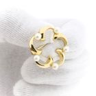 Afbeelding 9 van 8 Karaat florale broche met parel