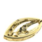 Image 5 of Two-tone gold pendant with diamonds; 0.06 ct.