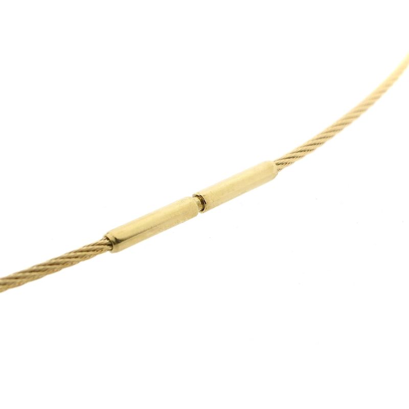 Image 4 of 14 Karat Cable Chain Necklace; 45.5 cm