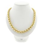 Image 1 of Golden Robust Cable Chain Necklace