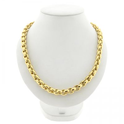 Image 1 of Golden Robust Cable Chain Necklace