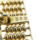 Image 5 of Gold cufflinks as an abacus.