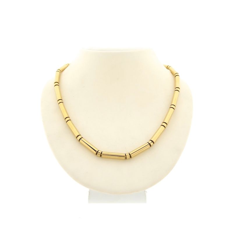 Image 1 of Golden Bamboo link chain