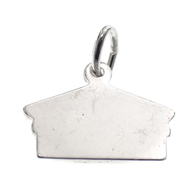Image 3 of Silver pendant; Building