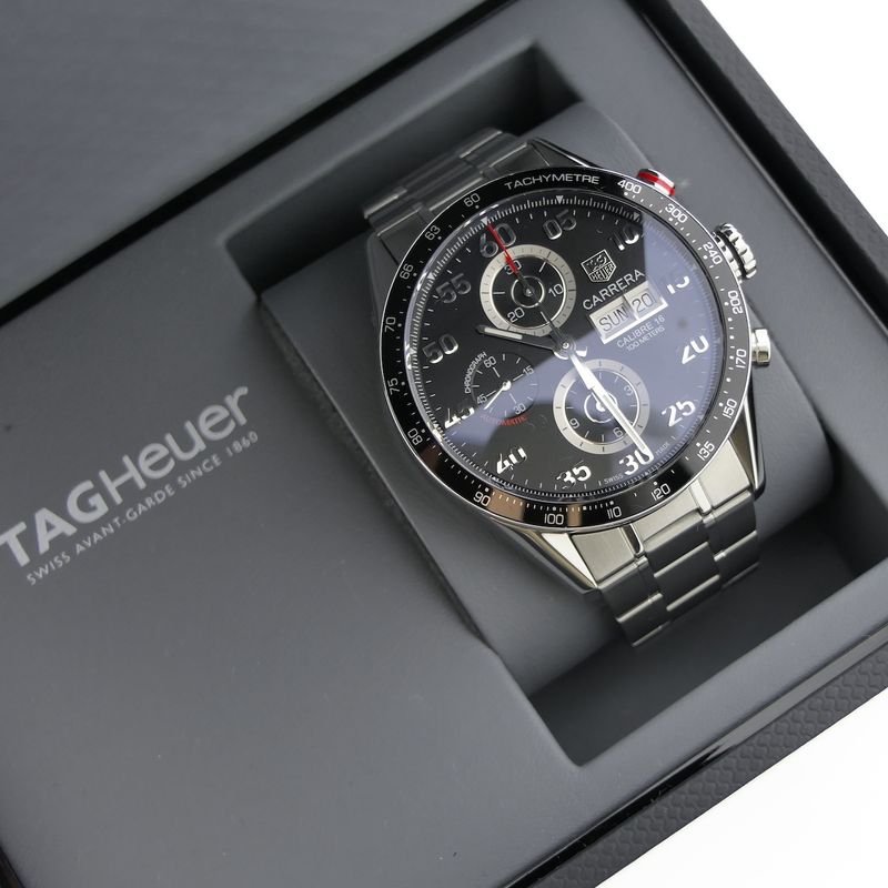 Image 17 of TAG Heuer Carrera Calibre 16 CV2A10; Chronograph men's watch