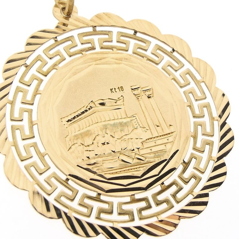 Image 7 of Gold pendant from the Parthenon