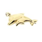 Image 3 of Golden dolphin pendant
