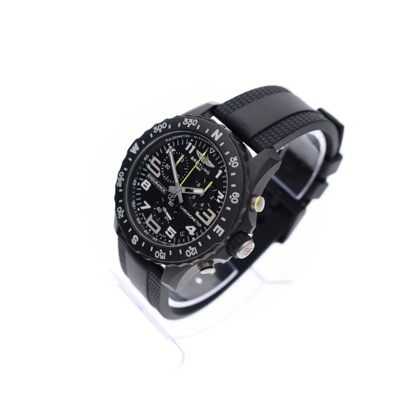 Afbeelding 3 van Breitling Endurance 'Black' X82310; Chronograaf Heren Horloge
