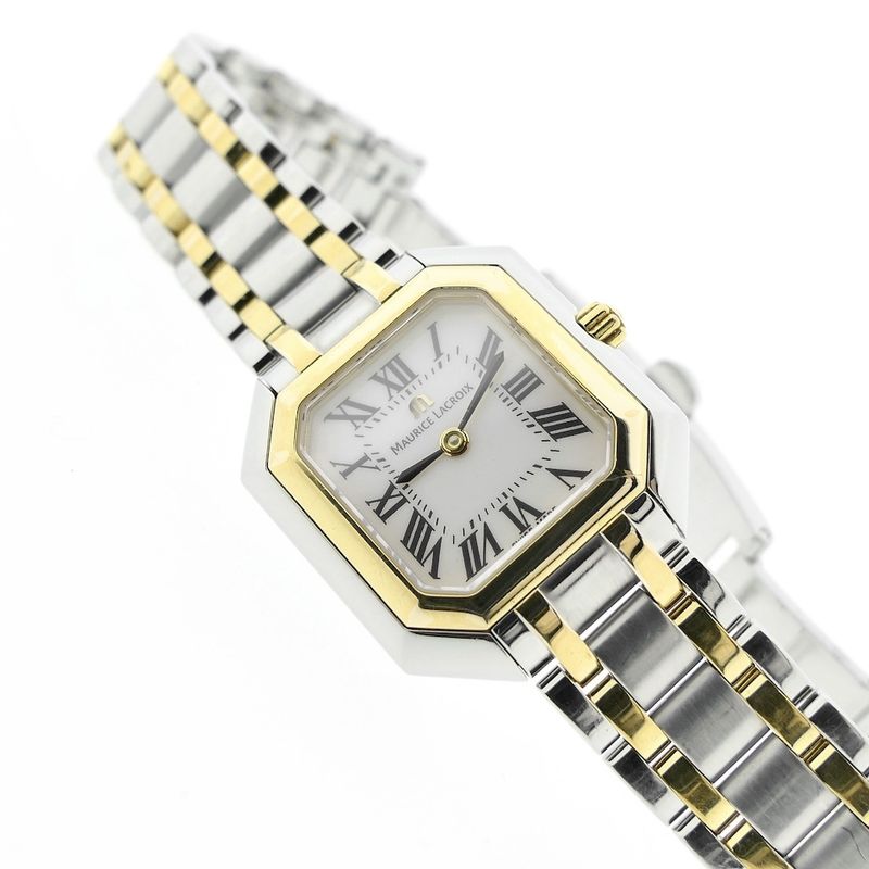 Image 5 of Maurice Lacroix Les Classiques; Gold/steel ladies watch