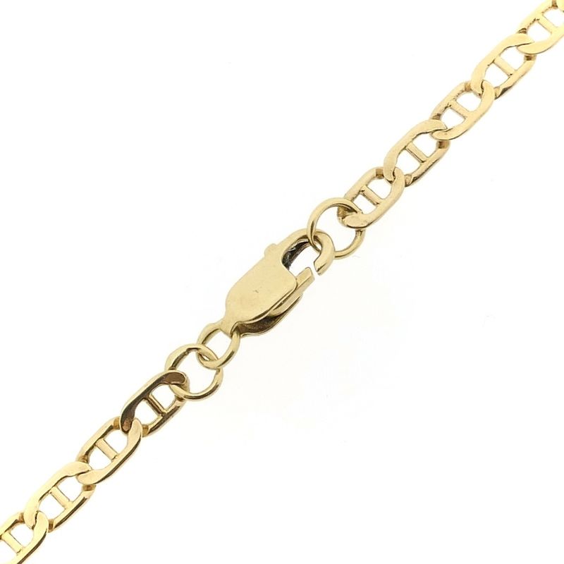 Image 5 of Gold navy link bracelet