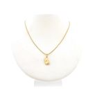 Image 5 of Gold pendant of a football boot with a ball