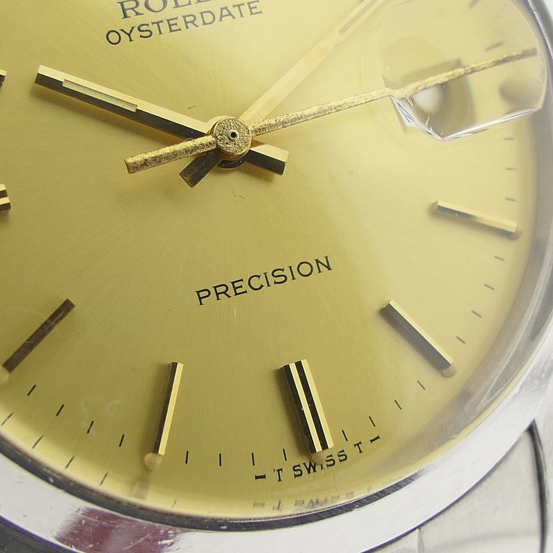 Image 8 of Rolex Oyster Precision; Vintage horloge