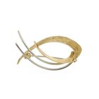 Image 1 of Vintage two-tone gold brooch