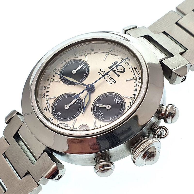 Image 7 of Cartier Pasha Chronograph; Automatic watch