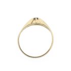 Image 7 of Golden fantasy ring with diamond | 0.10 ct.